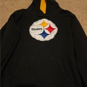 NFL Black Hoodie with Team Logo